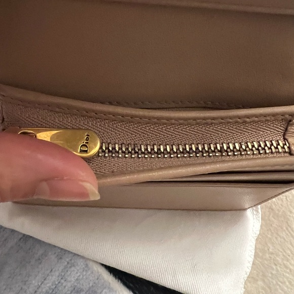 SOLD Dior Lotus Saddle Wallet (in Blush) - Picture 7 of 7